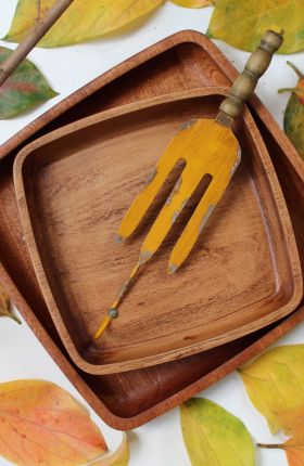 Quadratische Servierplatte 25cm