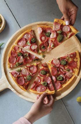 Rundes Pizzabrett 35cm